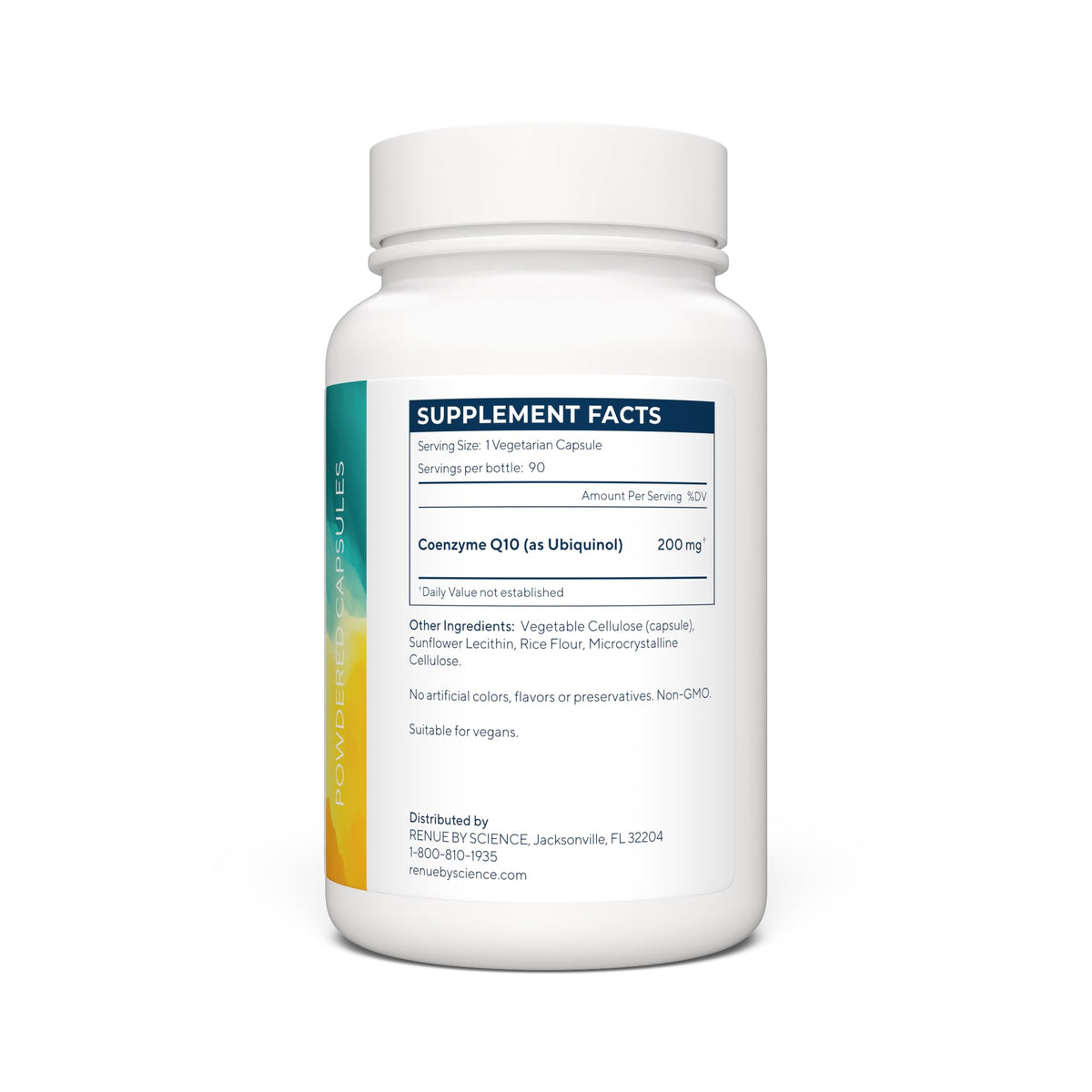 Renue By Science CoQ10 - Coenzyme Q10 as Ubiquinol CoQ10 | High Strength Liposomal CoQ10 200mg Supplement | 90 Co Q10 Capsules | Non-GMO & Allergen Free | Made in The USA Third-Party Tested Renue By ScienceBuy Supplements Australia