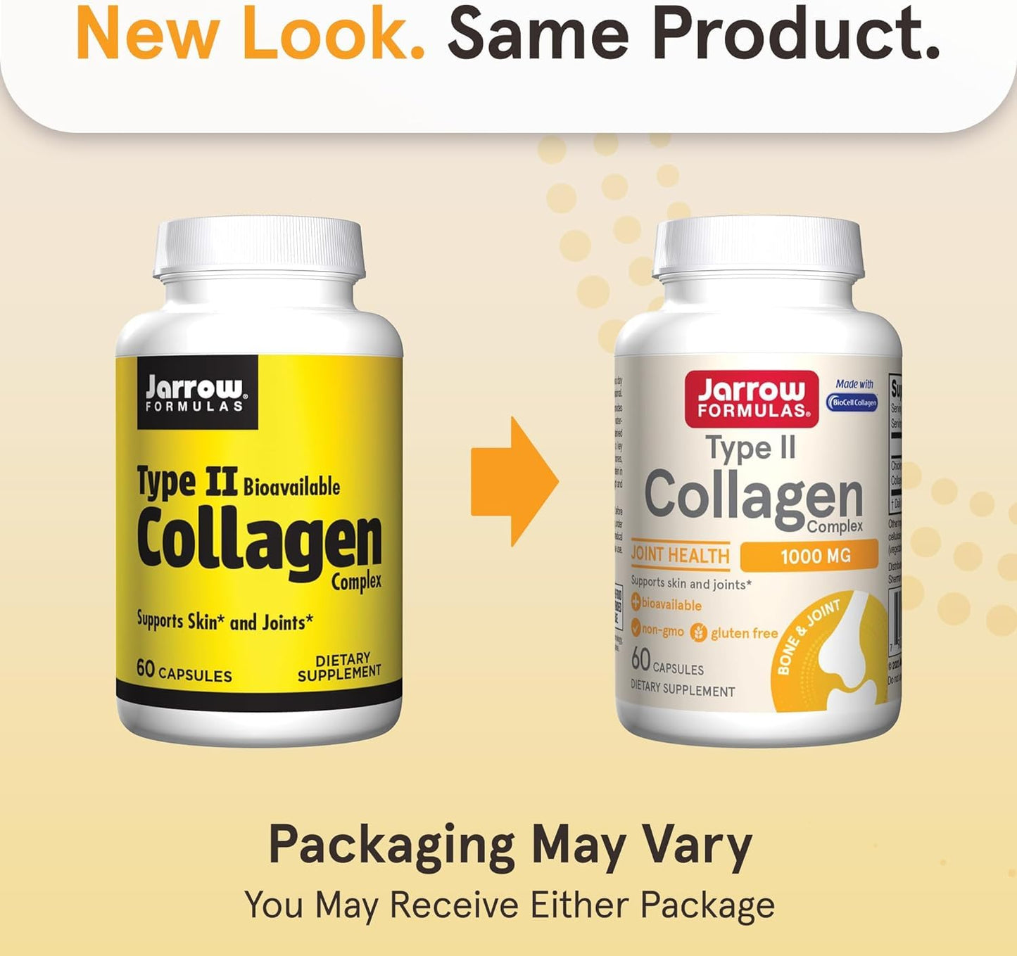 Jarrow's Type II Collagen Complex (Type 2 Collagen), 60 Capsules, Lab-Tested TudorBuy Supplements Australia