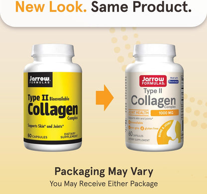 Jarrow's Type II Collagen Complex (Type 2 Collagen), 60 Capsules, Lab-Tested TudorBuy Supplements Australia