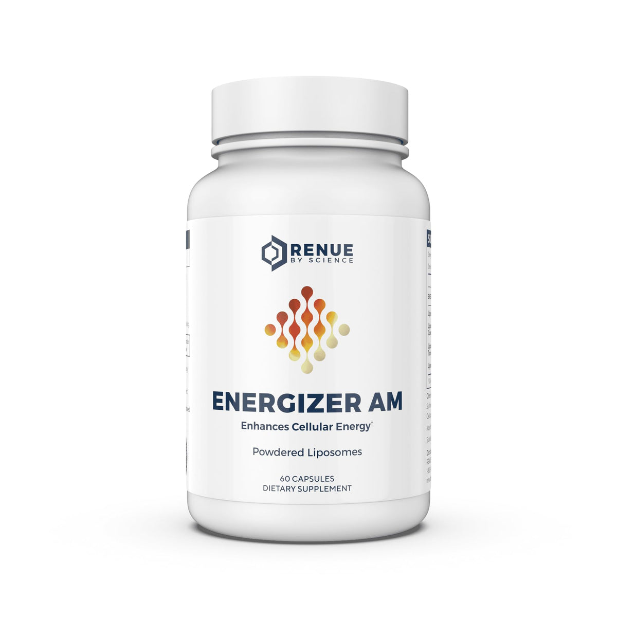Renue By Science Energizer AM | Liposomal Resveratrol Hesperidin & Green Tea Supplement | 60 Capsules with Trans Resveratrol (65mg) Hesperidin (150mg) Green Tea Extract (35mg) - Non-GMO | Made in USA Renue By ScienceBuy Supplements Australia