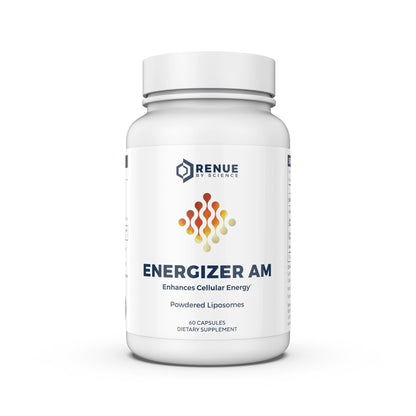 Renue By Science Energizer AM | Liposomal Resveratrol Hesperidin & Green Tea Supplement | 60 Capsules with Trans Resveratrol (65mg) Hesperidin (150mg) Green Tea Extract (35mg) - Non-GMO | Made in USA Renue By ScienceBuy Supplements Australia