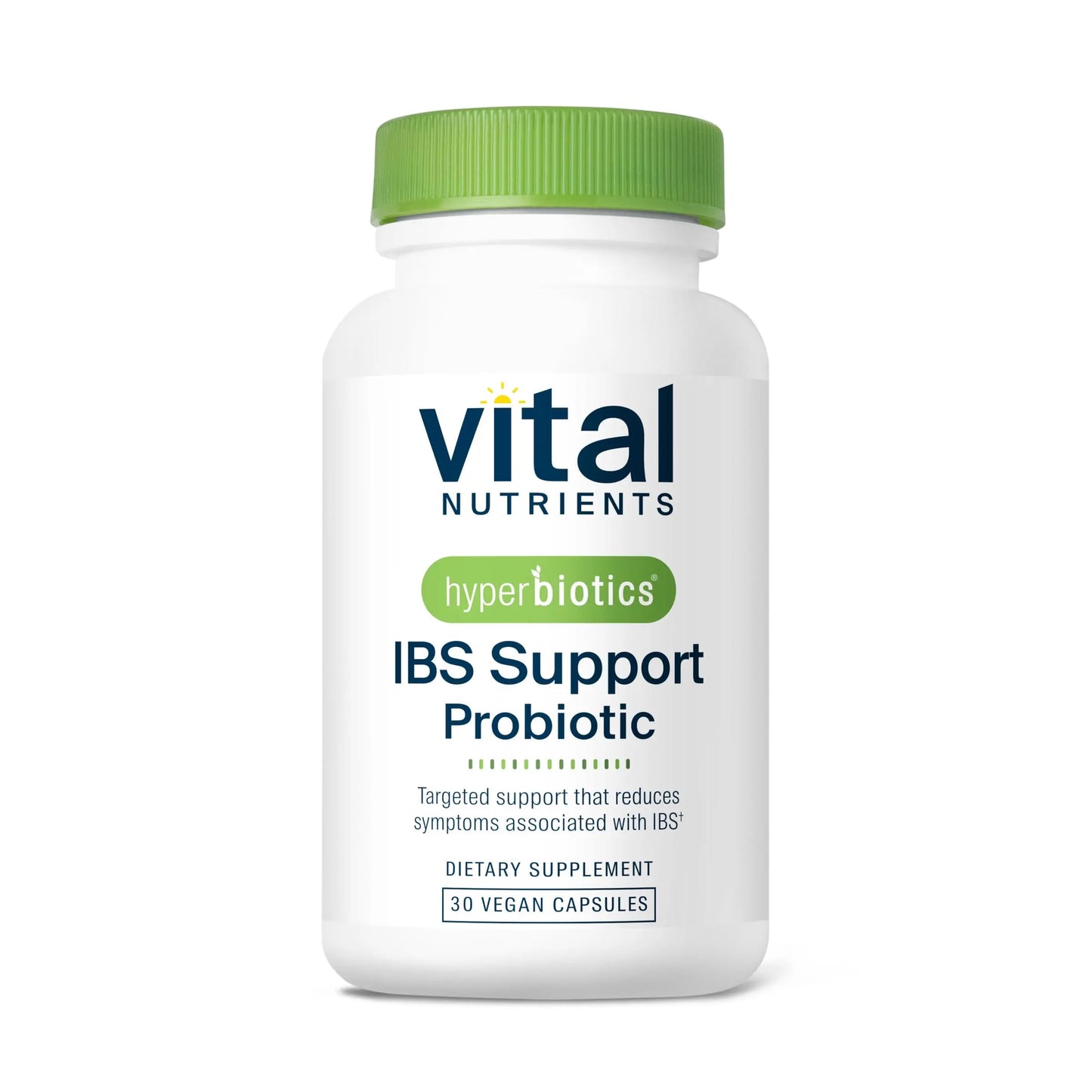 Hyperbiotics Vital Nutrients IBS Probiotic | Reduce Symptoms of IBS* | Clinically Studied Vegan probiotic for IBS Relief from Bloating, Gas, Diarrhea, & Abdominal Discomfort* | 30 Capsules HyperbioticsBuy Supplements Australia