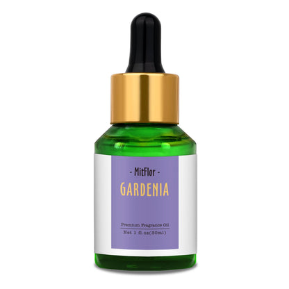 Gardenia Fragrance Oil, MitFlor Single Scented Oil, Large Size Premium Grade Fragrance Oil