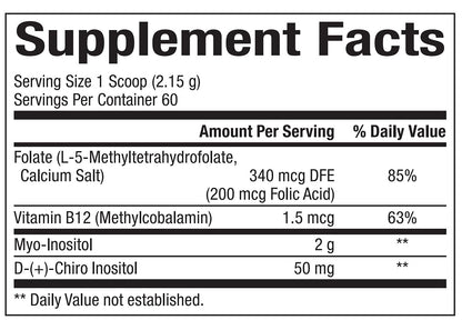 Bioclinic Naturals - Myo-Inositol 129 g Powder Bioclinic NaturalsBuy Supplements Australia