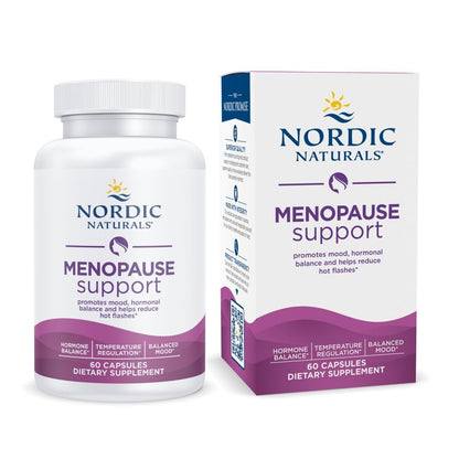 Nordic Naturals Menopause Support -Unflavored - 60 Capsules - Women’s Hormone-Support Supplement for Menopause, Mood Balance & Hot-Flash Support - Plant-Based Herbs and Phytoestrogens - 30 Servings Nordic NaturalsBuy Supplements Australia