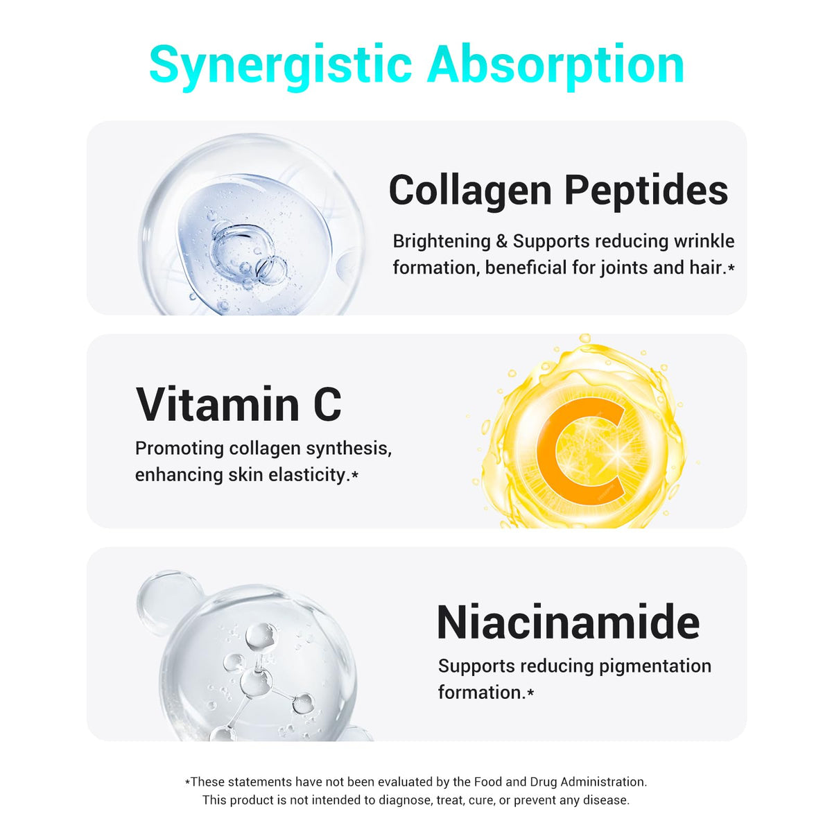 DrBioCare Collagen Peptides for Women, Beauty Vitamin & Mineral Supplement,Contains Vitamin D3, Probiotics for Women & Collagen Peptides,Vitamin B Complex,Vitamin E 180 Tablets DrBioCareBuy Supplements Australia