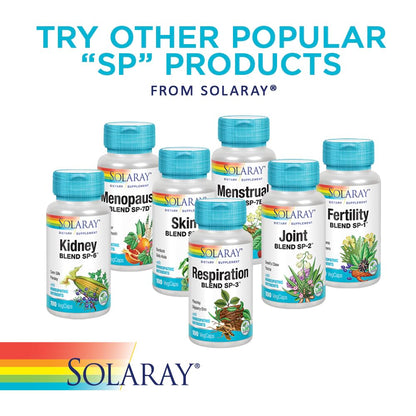 SOLARAY Female Hormone Blend SP-7C | W/Black Cohosh, Dong Quai, Passion Flower, Wild Yam & More | 100 VegCaps, 50 Serv. SOLARAYBuy Supplements Australia