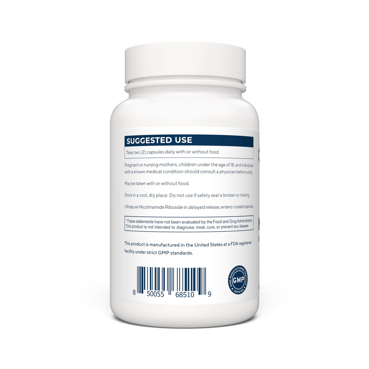 RENUE by Science Nicotinamide Riboside | High Strength NAD Supplement | 60 Nicotinamide Enteric-Coated Capsules - 1000mg Nicotinamide Riboside per Serving | Manufactured in The USA Third-Party Tested Renue By ScienceBuy Supplements Australia