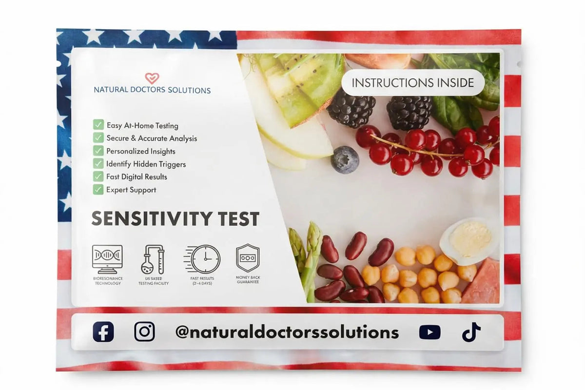 Advanced 1000 Item Food Sensitivity Test Digital Hair Analysis At Home Collection Food Environmental Metals Minerals and Additives Sensitivity Insights 24 to 48 Hour Results NATURAL DOCTORS SOLUTIONSBuy Supplements Australia