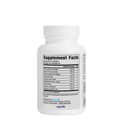 Equilife Hormone Balance Support for Women, Herbal Blend Supplement with Black Cohosh & Passion Flower to Support Overall Wellness, Gluten Free, Vegan, Non GMO, Dairy & Soy Free, 90 Capsules EquilifeBuy Supplements Australia