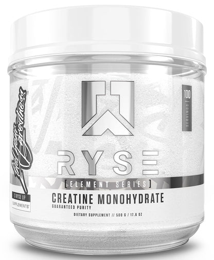 RYSE Creatine Monohydrate Powder - Unflavored - Supports Men & Women Lean Muscle Growth, Strength, Power, and Endurance - Helps Reduce Fatigue and Improve Workout Recovery - 100 Servings. RYSE Up SupplementsBuy Supplements Australia