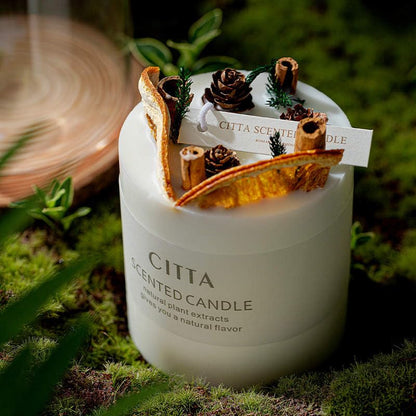 (Lemon Verbena) Luxury Scented Candles Soy Wax and Fragrance Oils Aromatherapy, Aroma Candles
