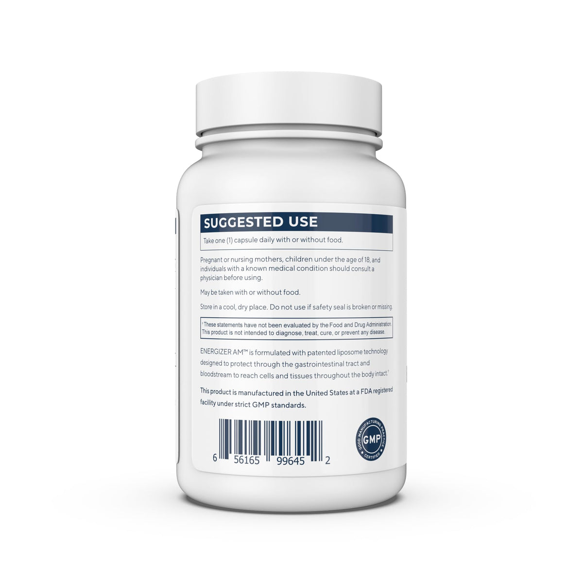 Renue By Science Energizer AM | Liposomal Resveratrol Hesperidin & Green Tea Supplement | 60 Capsules with Trans Resveratrol (65mg) Hesperidin (150mg) Green Tea Extract (35mg) - Non-GMO | Made in USA Renue By ScienceBuy Supplements Australia