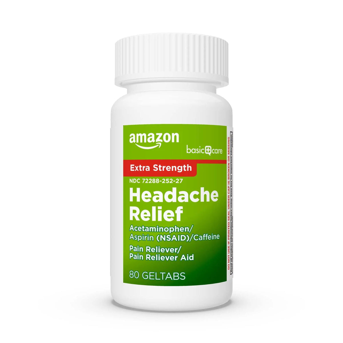 Amazon Basic Care Extra Strength Headache Relief Geltabs, Pain Reliever for Arthritis, Menstrual Pain and Cramps, 80 Count Amazon Basic CareBuy Supplements Australia