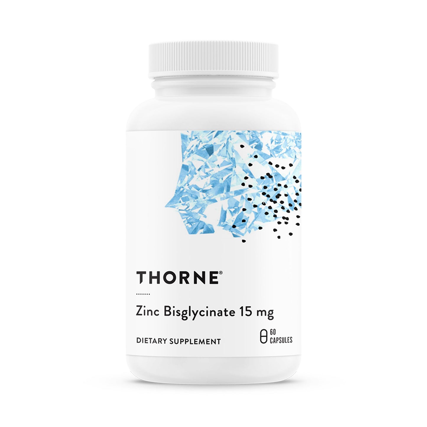 THORNE - Zinc Bisglycinate 15 mg - Highly Absorbable Zinc Supplement - Supports Immune System, Eye, Skin & Reproductive Health* - Third-Party Certified