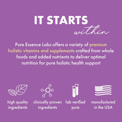 Pure Essence Labs Transitions Vitamins for Women, Natural Menopause Relief Supplement to Promote Hormone Balance, Reduce Hot Flashes, Mood Swings & Night Sweats, 60 Capsules PURE ESSENCE LABSBuy Supplements Australia