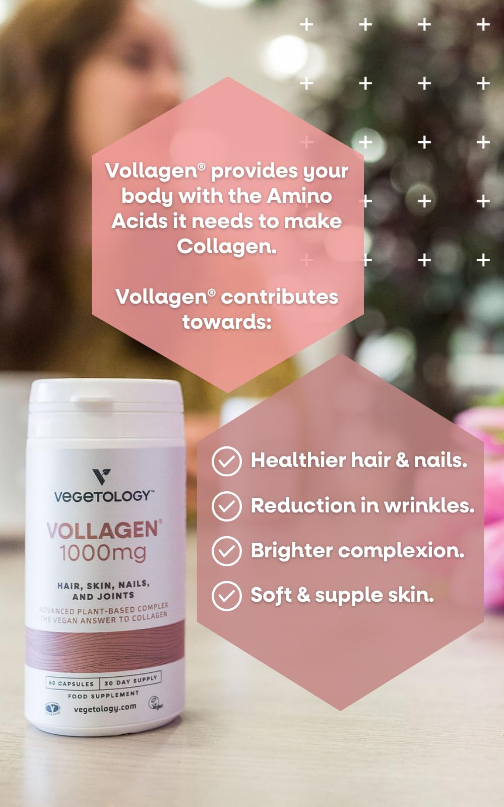 Vegetology Vollagen® Plant Based Complex – Plant Based Protein Alternative to Collagen VEGETOLOGYBuy Supplements Australia