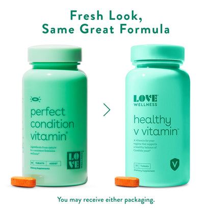 Love Wellness Women's Vaginal Health Supplement, Healthy V Vitamin | Maintains pH Balance, Gut Health Love WellnessBuy Supplements Australia