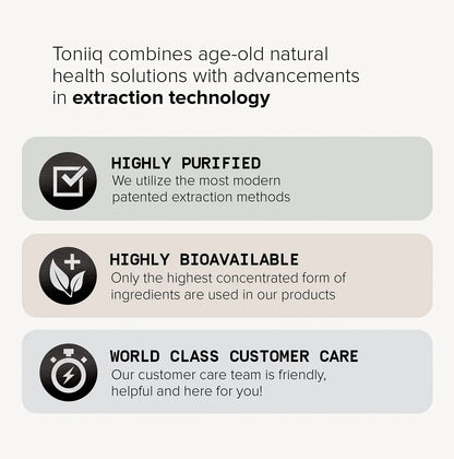 Toniiq Ultra High Purity NMN Powder - 100 Grams - 99.5% Highly Purified and Highly Bioavailable - Fully Stabilized Formula - Supports NAD+ Levels - Nicotinamide Mononucleotide Powder Supplement ToniiqBuy Supplements Australia