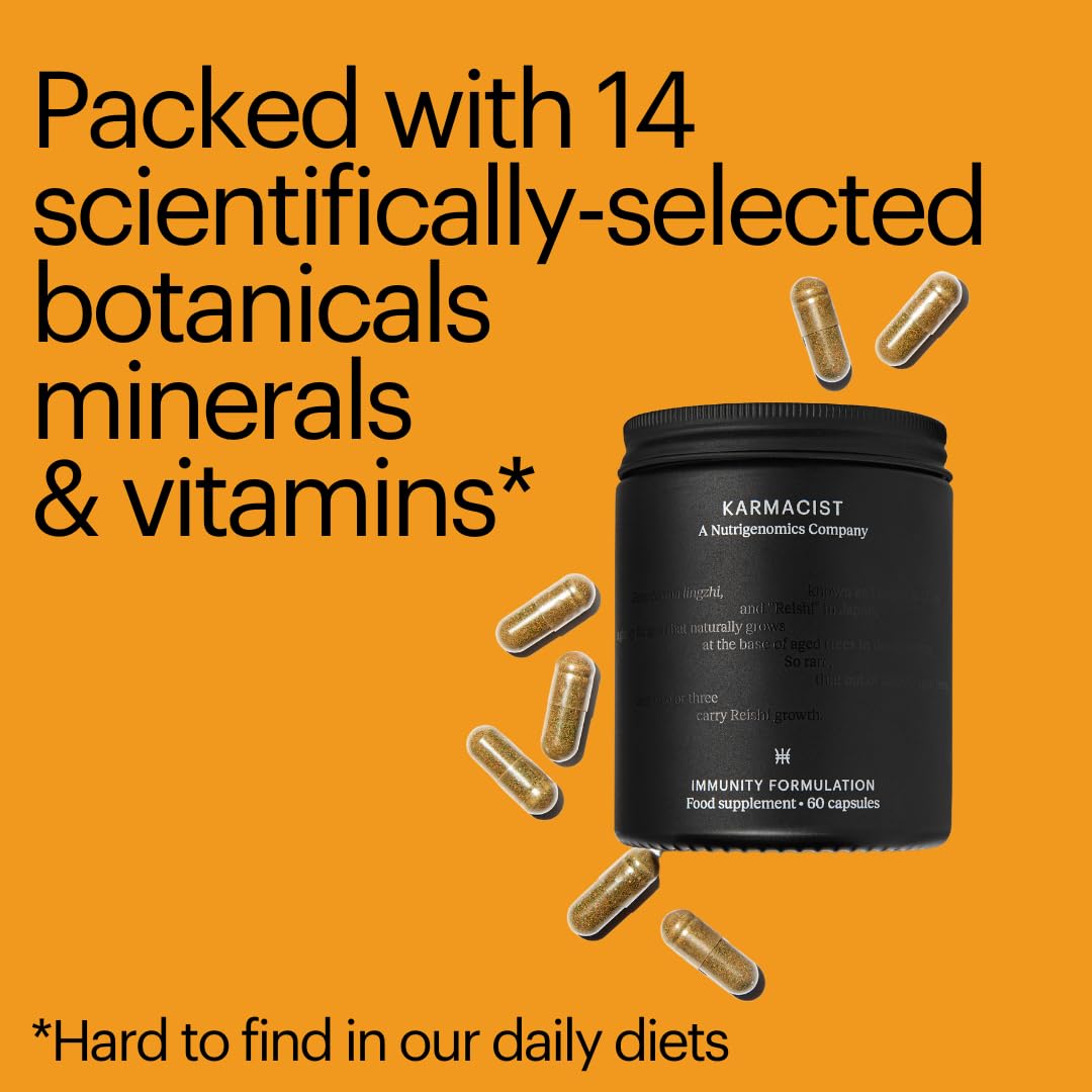 Immunity System Booster Supplement Promoting Natural Defence with Reishi & Amla KarmacistBuy Supplements Australia