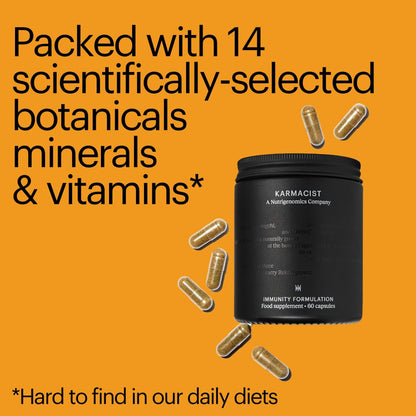 Immunity System Booster Supplement Promoting Natural Defence with Reishi & Amla KarmacistBuy Supplements Australia