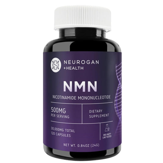 Neurogan Beta NMN (β-NMN) Supplement 500 mg per Serving, High Purity – NAD+ Precursor for Cellular Energy & Vitality – 120 Capsules (2-Month Supply) – Made in USA NeuroganBuy Supplements Australia