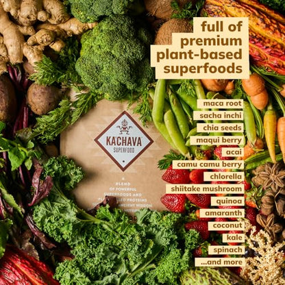 Ka’Chava All-In-One Nutrition Shake Blend, Chai, 85+ Superfoods, Nutrients & Plant-Based Ka'ChavaBuy Supplements Australia