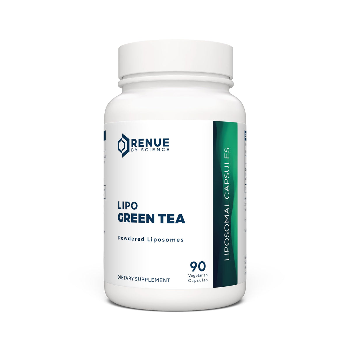 Renue By Science Green Tea Extract | High Strength Liposomal Supplement | 90 Capsules - 75mg Green Tea per Serving | Non-GMO | Made in The USA & Third-Party Tested Renue By ScienceBuy Supplements Australia