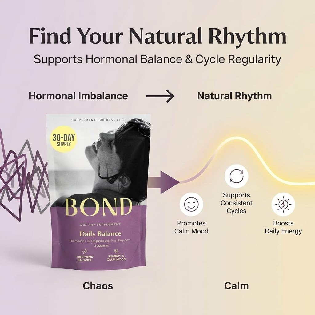 BOND Prenatal Vitamin Drink Mix for Women with Iron, Supports Hormone Balance, Folate & B12 for Energy & Calm Mood, Plant-Based Omega-3 for Cognitive Support, Magnesium, D3, B6, Non-GMO, 30-day Supply BONDBuy Supplements Australia