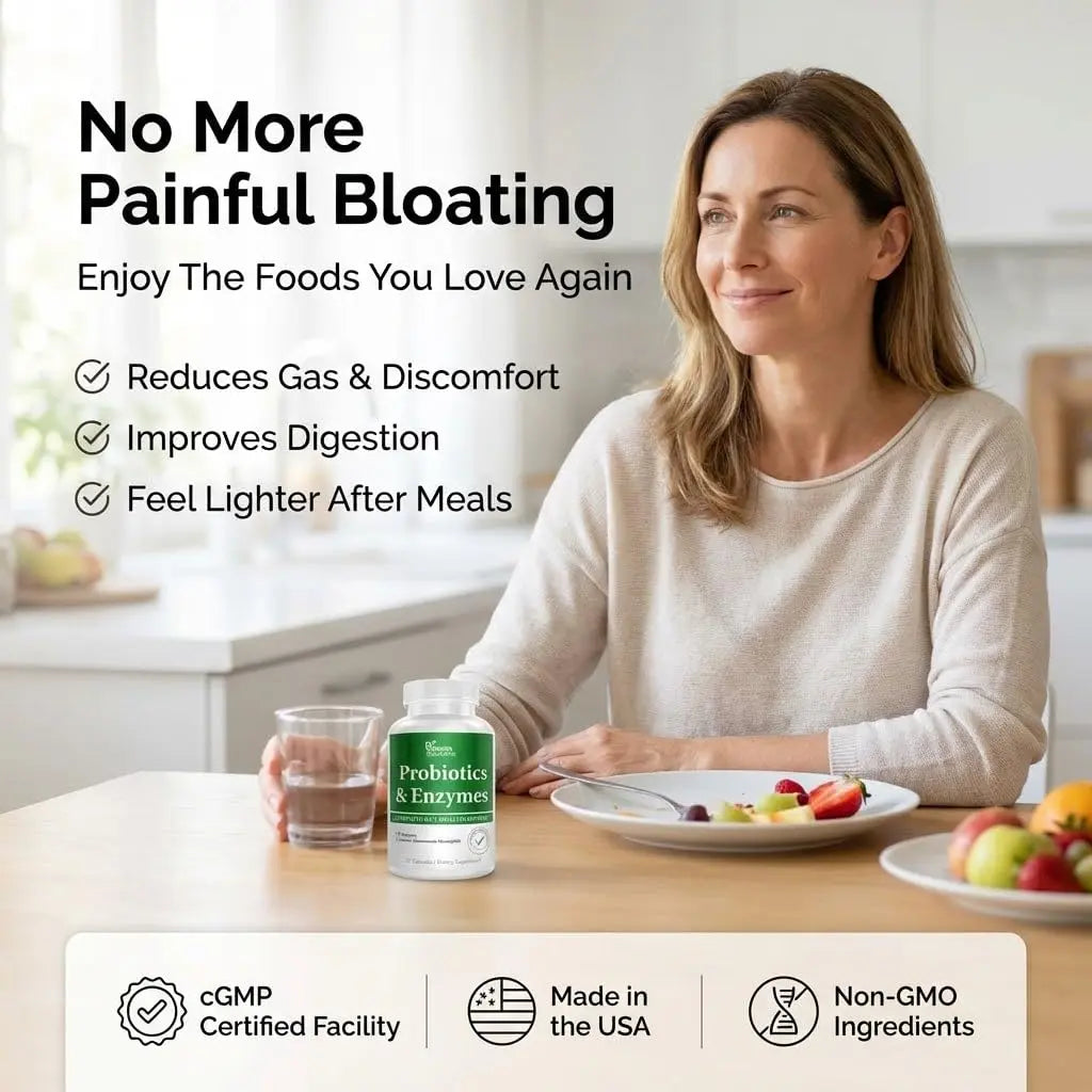 GLP-1 Support Enzymes, Pre & Probiotics for Digestive Health, Berberine Weight Loss Support, Akkermansia Muciniphila for Women & Men | Gut Health, Bloating Relief, 30 Ct DR VITAMIN SOLUTIONSBuy Supplements Australia