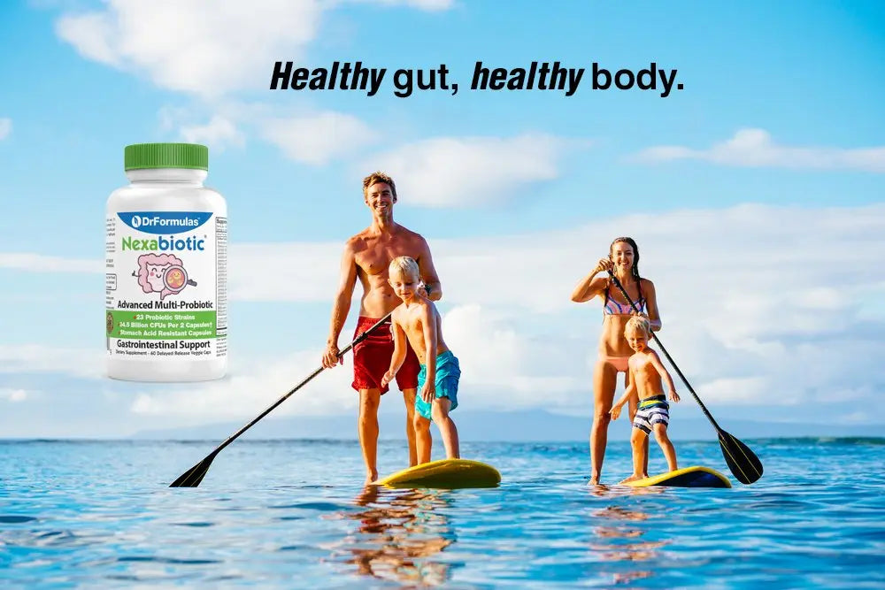 DrFormulas Nexabiotic 23 Multi Probiotic for Women and Men - Dr. formulated with Lactobacillus Acidophilus, Bifidobacterium Infantis, Saccharomyces Boulardii, 17.25 Billion CFUs DrFormulasBuy Supplements Australia