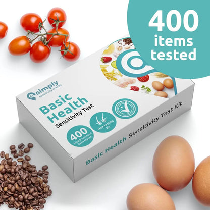 Simply Sensitivity Checks 400+ Items Food Sensitivity Test Kit for Adults – Accurate At-Home Hair Strand Test for Gut Health, Digestion, Additives, Vitamins – Results in 3-5 Days Simply Sensitivity ChecksBuy Supplements Australia