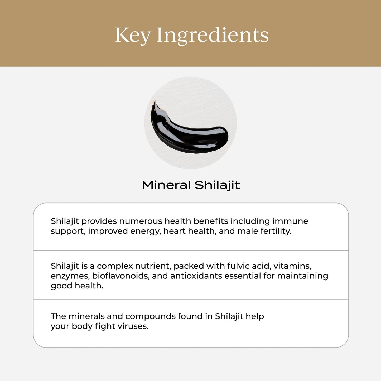 CYMBIOTIKA Pure Himalayan Shilajit Resin 500mg - 84+ Trace Minerals, High Potency with Elemental Gold & Fulvic Acid - for Energy, Focus, Immune & Digestive Support - Authentic Shilajit Resin CYMBIOTIKABuy Supplements Australia