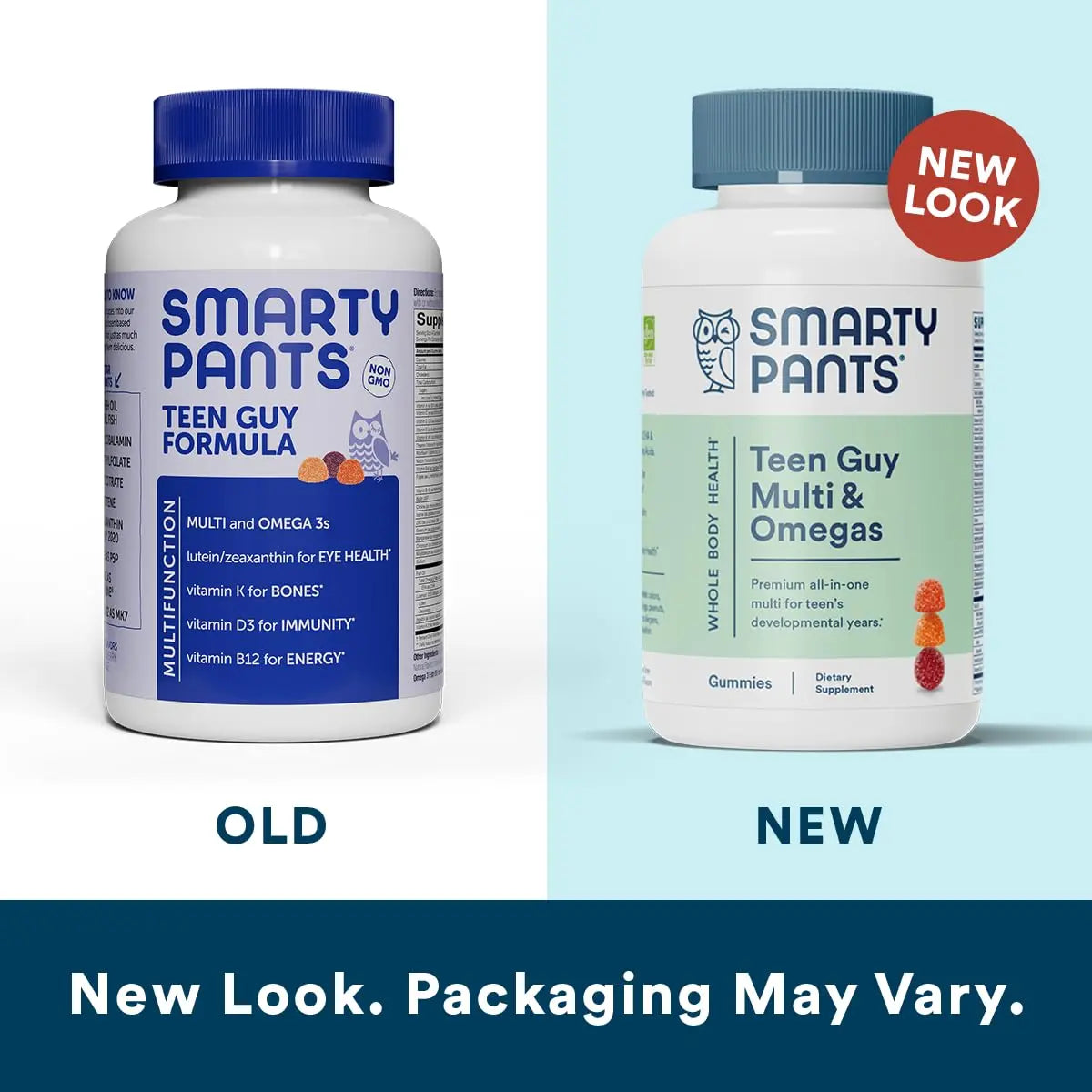 SmartyPants Teen Guy Multivitamin Gummies: Omega 3 Fish Oil (EPA/DHA) & Kids Probiotic Immunity Gummies: Prebiotics & Probiotics for Digestive Health and Immune Support Supplement SmartyPantsBuy Supplements Australia