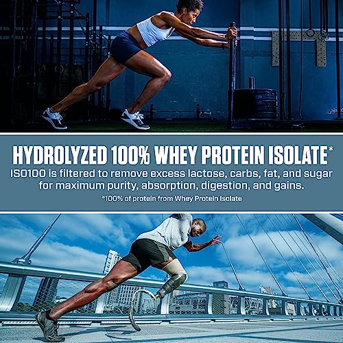 Dymatize ISO 100 Whey Protein Powder with 25g of Hydrolyzed 100% Whey Isolate DymatizeBuy Supplements Australia