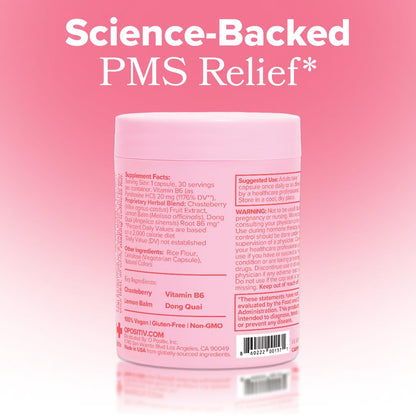 O Positiv FLO PMS Vitamins for Women, 30 Servings (Pack of 1) - Proactive PMS Relief - Targets Hormonal Breakouts, Bloating, Cramps O Positiv canada supplements