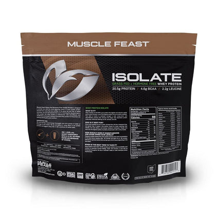 Muscle Feast Grass-Fed Whey Protein Isolate, All Natural Hormone Free Pasture Raised Muscle FeastBuy Supplements Australia
