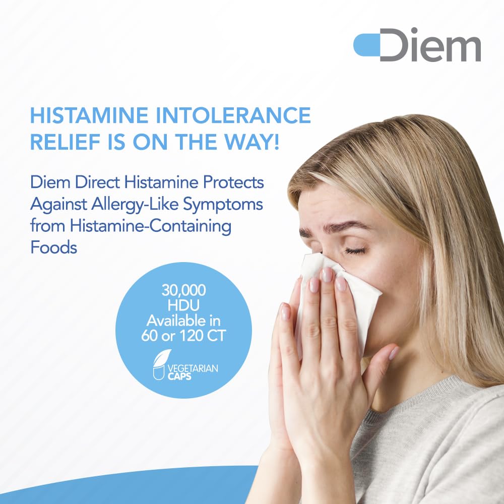 Omne Diem Histamine Digest DAO 30,000 HDU - 60 Caps - Histamine Neutralizing Omne DiemBuy Supplements Australia