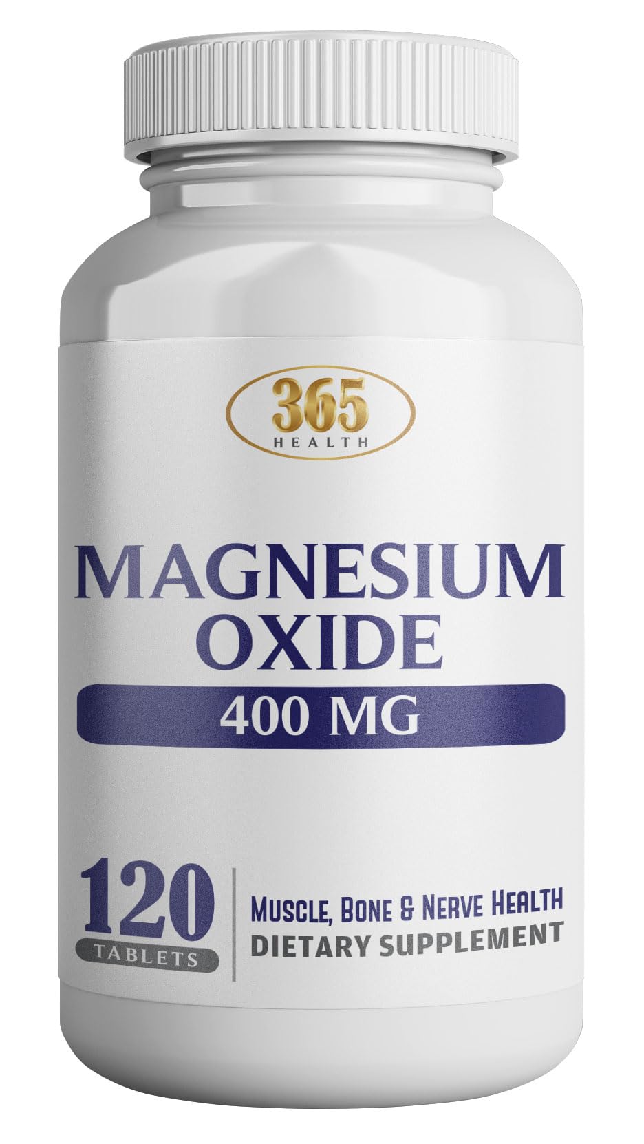 Magnesium 400mg [High Potency] Supplement – Magnesium Oxide for Immune Support, Muscle Recovery, Leg Cramps and Relaxation 120 Tablets-USA Made HEALTH LFEBuy Supplements Australia