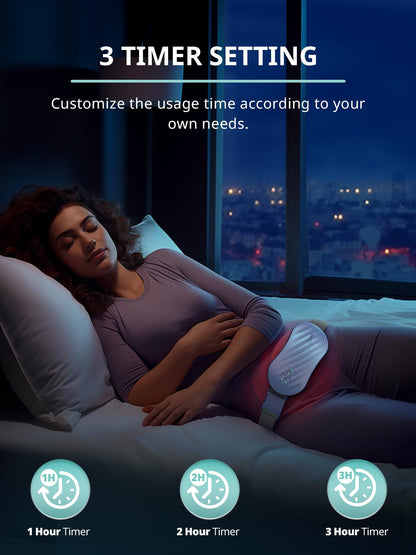 Slimpal AI Portable Heating Pad for Period Cramps, Smart AI Heat Chip, Electric Cordless Heating Belt for Back, Belly, Waist, Stomach, Menstrual Wearable Heating Pad Gifts for Girl Women Her Pink S2 SlimpalBuy Supplements Australia