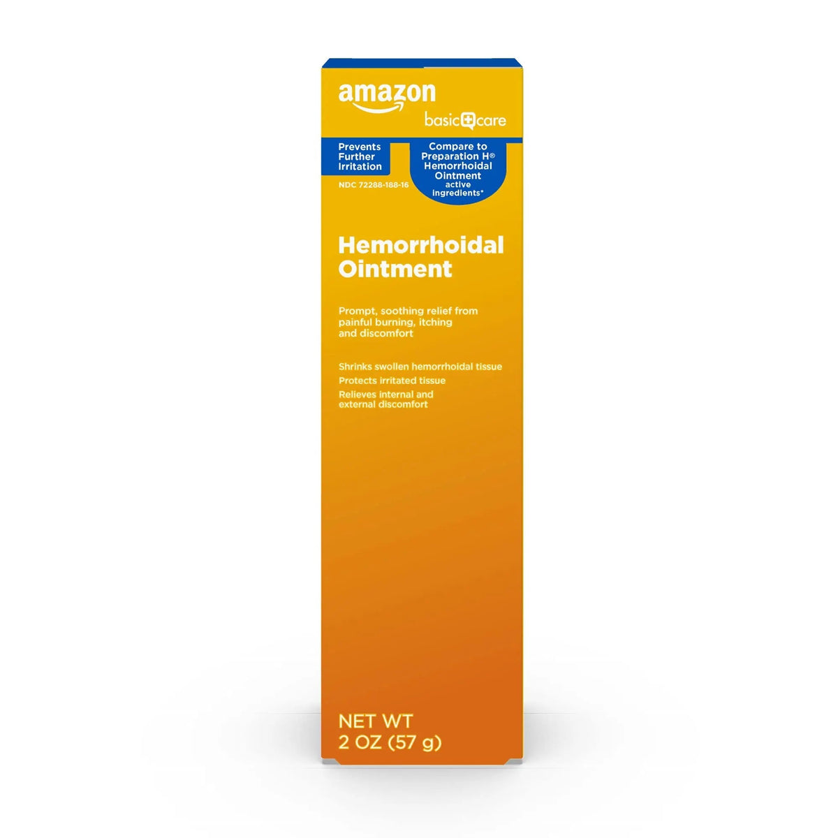 Amazon Basic Care Hemorrhoid Ointment, Fast-Acting Pain Relief, Relieves Burning, Itching, Swelling and Discomfort, 2 ounce (Pack of 1) Amazon Basic CareBuy Supplements Australia