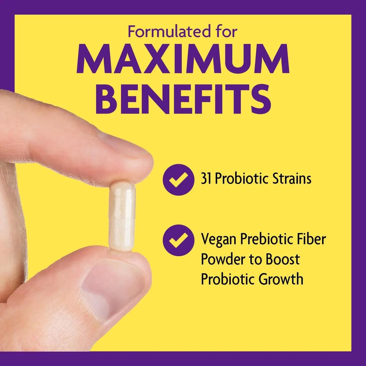 InnovixLabs Multi Strain Probiotics for Women & Men - Probiotic Supplement - 50 Billion CFU - Gut Health, Immune Support, Digestion, Lactobacillus Acidophilus, Prebiotics and Probiotics, 60 Capsules InnovixLabsBuy Supplements Australia