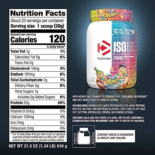 Dymatize ISO 100 Whey Protein Powder with 25g of Hydrolyzed 100% Whey Isolate DymatizeBuy Supplements Australia