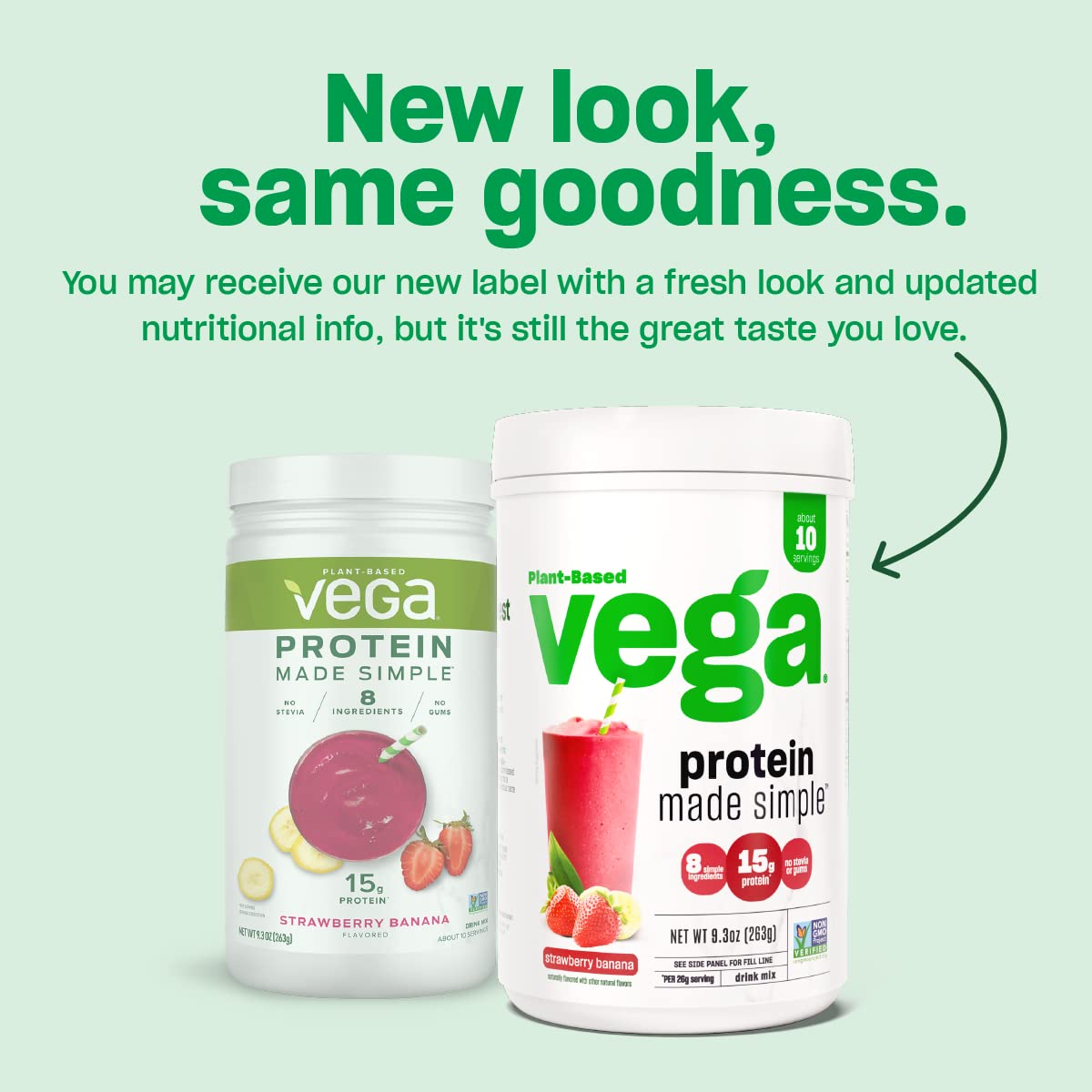 Vega Protein Made Simple, Caramel Toffee - Stevia Free Vegan Protein Powder, Plant Based VegaBuy Supplements Australia