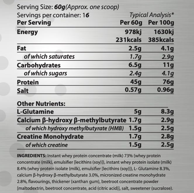 All in One Whey Fuel Your Strength All-in-One Muscle Builder Whey Protein Shake, with 45g Protein Elite GainzBuy Supplements Australia