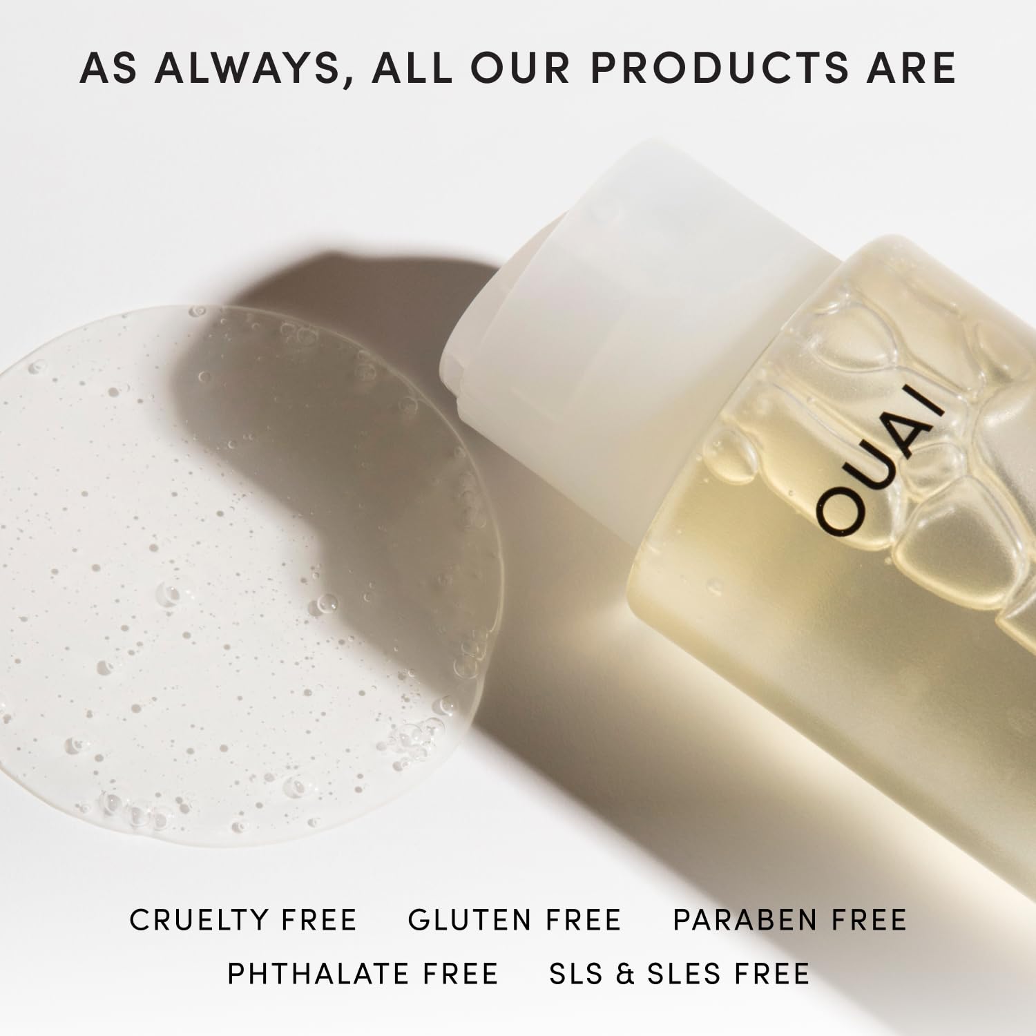 OUAI Fine Hair Shampoo - Volumizing Shampoo for Fine, Flat Strands - Made with Biotin, Keratin & Chia Seed Oil - Strengthens, Nourishes & Thickens - Color-Safe & Sulfate Free Hair Care (10 Fl oz) OUAIBuy Supplements Australia