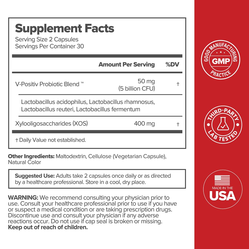 O Positiv URO Vaginal Probiotics for Women pH Balance with Prebiotics & Lactobacillus – Vaginal Health Supplement – Promote Healthy Vaginal Odor & Flora, 60 Count (Pack of 1), 1 Month Supply O PositivBuy Supplements Australia