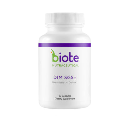 Biote Nutraceuticals - DIM SGS + - Hormone + Detox (60 Capsules) BioteBuy Supplements Australia