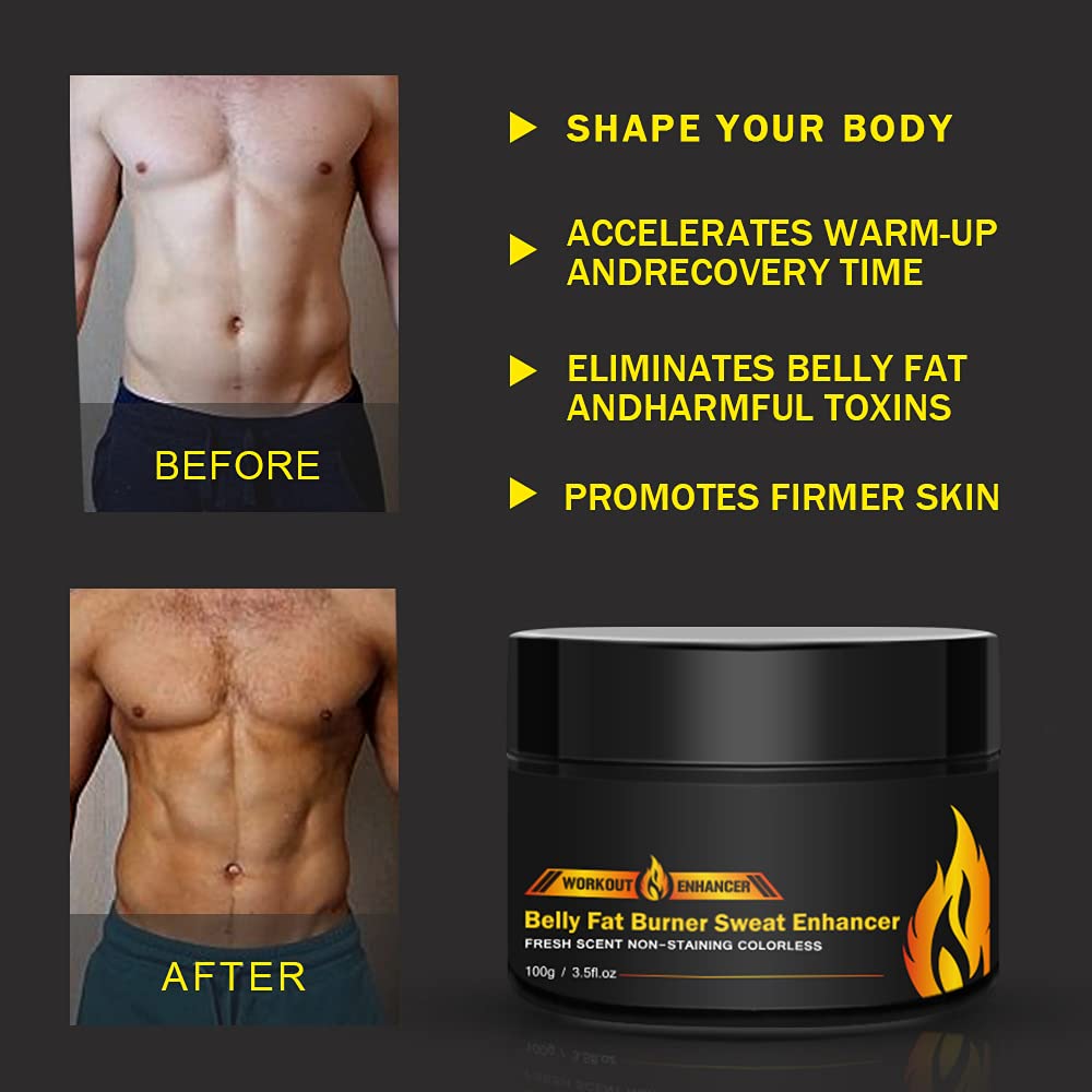 Hot Cream 2Pack, Fat Burning Cream for Belly, Natural Sweat Workout Enhancer Gel QIUBITEBuy Supplements Australia