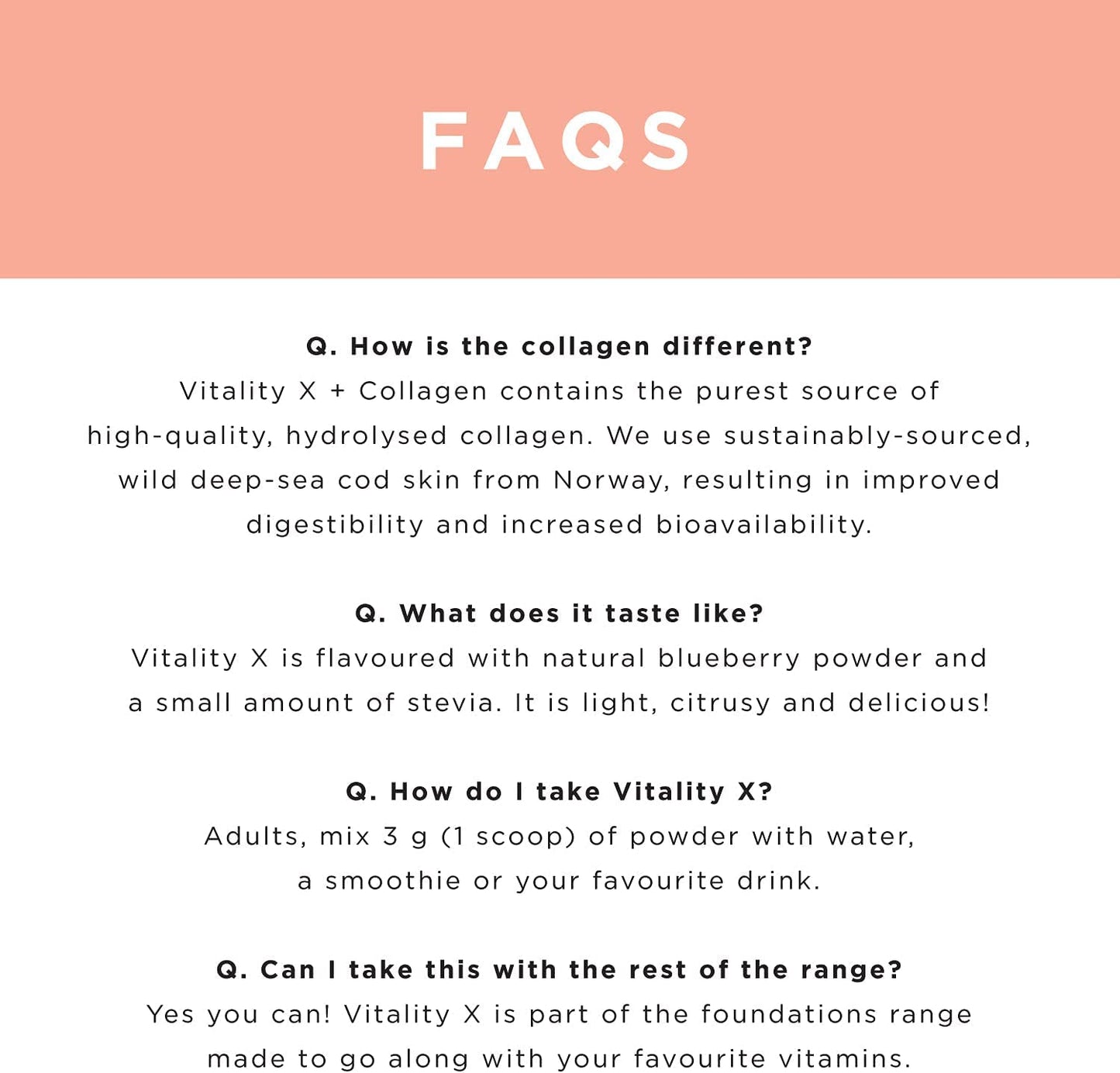 JSHealth Vitamins Vitality X + Collagen - Beauty Powder Supplement with Vitamins C & E JSHealthBuy Supplements Australia